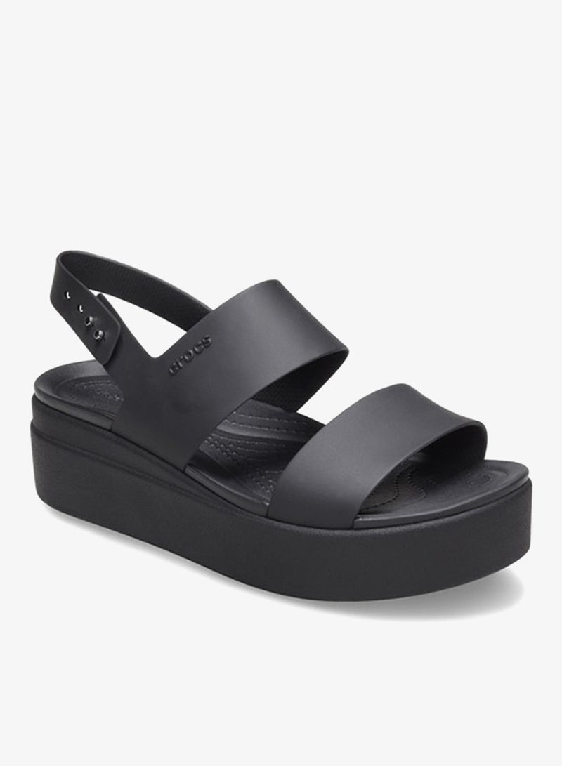 crocs Brooklyn Low Wedge Sandals - Image 3